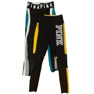 Pink yoga pants bundle